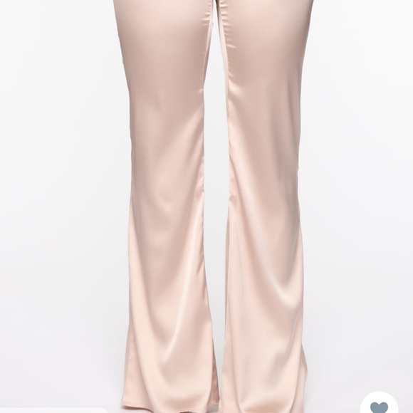 Nude satin suit set NWT - Picture 9 of 10